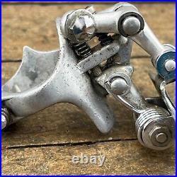 Vintage Campagnolo Super Record Front Derailleur 3 Hole Braze On Bottom Pull A8