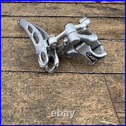 Vintage Campagnolo Super Record Front Derailleur 3 Hole Braze On Bottom Pull A8
