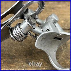 Vintage Campagnolo Super Record Front Derailleur 3 Hole Braze On Bottom Pull A8
