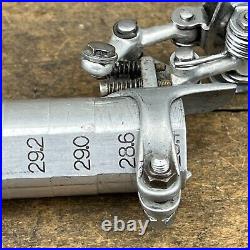 Vintage Campagnolo Super Record Front Derailleur 3 Hole Braze On Bottom Pull A8