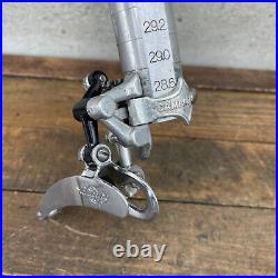 Vintage Campagnolo Super Record Front Derailleur Bottom Pull 28.6 Early NO Lip