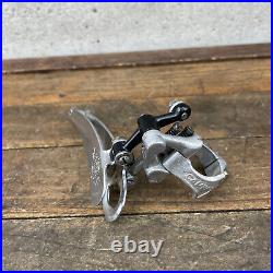 Vintage Campagnolo Super Record Front Derailleur Bottom Pull 28.6 Early NO Lip