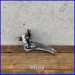 Vintage Campagnolo Super Record Front Derailleur Braze On 3 Hole Bottom Pull
