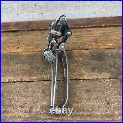 Vintage Campagnolo Super Record Front Derailleur Braze On 3 Hole Bottom Pull