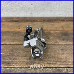 Vintage Campagnolo Super Record Front Derailleur Braze On 3 Hole Bottom Pull