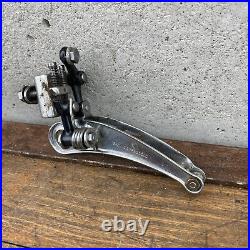 Vintage Campagnolo Super Record Front Derailleur Braze On 3 Hole Bottom Pull
