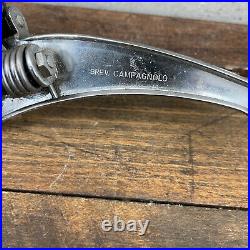 Vintage Campagnolo Super Record Front Derailleur Braze On 3 Hole Bottom Pull