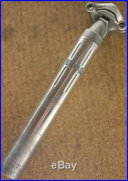 Vintage Campagnolo Super Record Gios Torino panthographed 27.2 seatpost Vintage Campagnolo Super Record Gios Torino panthographed 27.2 seatpost