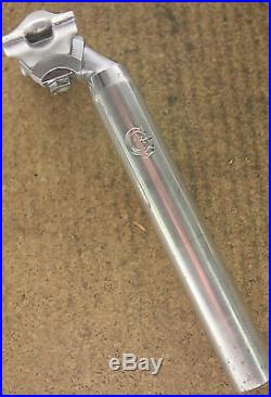 Vintage Campagnolo Super Record Gios Torino panthographed 27.2 seatpost pillar