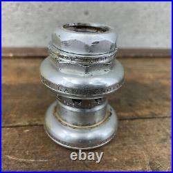 Vintage Campagnolo Super Record Headset 25.4 x 24F 1 Threaded 30.2 Alloy