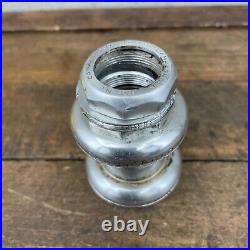 Vintage Campagnolo Super Record Headset 25.4 x 24F 1 Threaded 30.2 Alloy