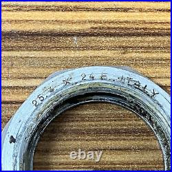 Vintage Campagnolo Super Record Headset 25.4 x 24F 1 Threaded 30.2 Alloy