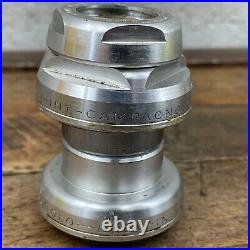 Vintage Campagnolo Super Record Headset Brev 1 English Threaded 26.4 30.2 1 in