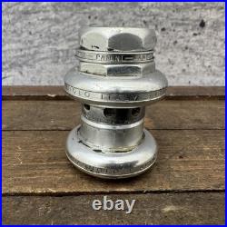 Vintage Campagnolo Super Record Headset Italian Thread 1in 25x24F Alloy 1980s