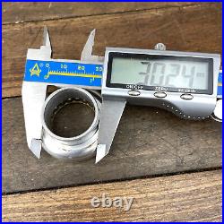 Vintage Campagnolo Super Record Headset Patent 1 26.4 30.2 Alloy 24 tpi Alloy