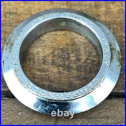 Vintage Campagnolo Super Record Headset Patent 1 26.4 30.2 Alloy 24 tpi Alloy