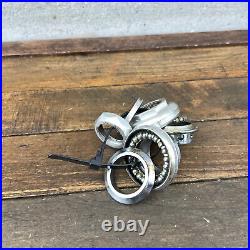 Vintage Campagnolo Super Record Headset Patent 1 26.4 30.2 Alloy 24 tpi Alloy