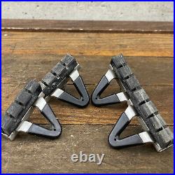 Vintage Campagnolo Super Record Pads Shoes Set Campy Alloy Brake Carrrier C0
