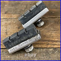 Vintage Campagnolo Super Record Pads Shoes Set Campy Alloy Brake Carrrier C0