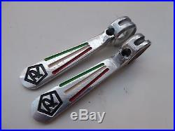 Vintage Campagnolo Super Record ROSSIN TricolourPanto Downtube Friction ShIfters