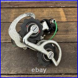 Vintage Campagnolo Super Record Rear Derailleur No Date Black Road Bike Italian