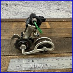 Vintage Campagnolo Super Record Rear Derailleur No Date Black Road Bike Italian