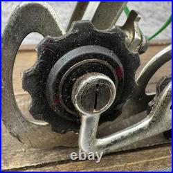 Vintage Campagnolo Super Record Rear Derailleur No Date Black Road Bike Italian