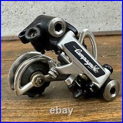 Vintage Campagnolo Super Record Rear Derailleur No Stamp Ti Bolts Black Eroica