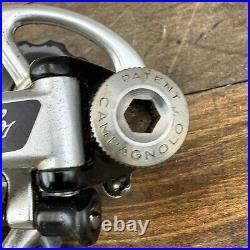 Vintage Campagnolo Super Record Rear Derailleur No Stamp Ti Bolts Black Eroica