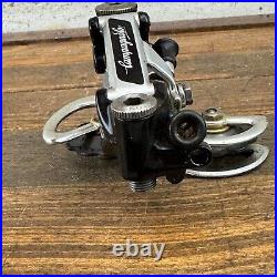Vintage Campagnolo Super Record Rear Derailleur No Stamp Ti Bolts Black Eroica