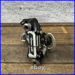Vintage Campagnolo Super Record Rear Derailleur PAT. 83 Short Cage Black Italy