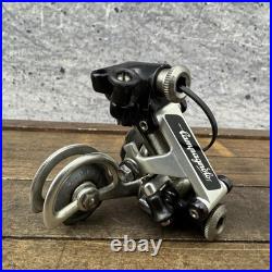 Vintage Campagnolo Super Record Rear Derailleur PAT. 83 Short Cage Black Italy