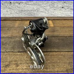 Vintage Campagnolo Super Record Rear Derailleur PAT. 83 Short Cage Black Italy