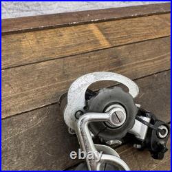 Vintage Campagnolo Super Record Rear Derailleur PAT. 83 Short Cage Black Italy