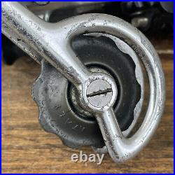 Vintage Campagnolo Super Record Rear Derailleur Short Cage PAT 83 1983 Titanium