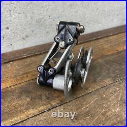 Vintage Campagnolo Super Record Rear Derailleur Short Cage PAT 83 1983 Titanium