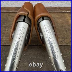 Vintage Campagnolo Super Record Road Bike Brake Levers Pair Drilled Alloy