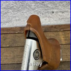 Vintage Campagnolo Super Record Road Bike Brake Levers Pair Drilled Alloy