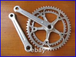 Vintage Campagnolo Super Record Road Crank Set 172.5mm 53/43T