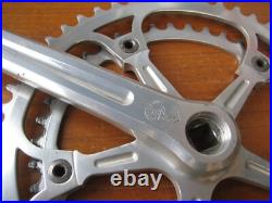 Vintage Campagnolo Super Record Road Crank Set 172.5mm 53/43T