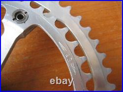 Vintage Campagnolo Super Record Road Crank Set 172.5mm 53/43T