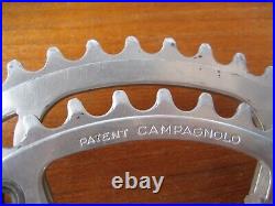 Vintage Campagnolo Super Record Road Crank Set 172.5mm 53/43T