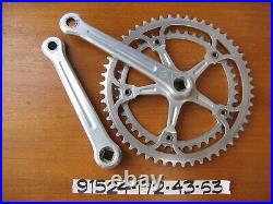 Vintage Campagnolo Super Record Road Crank Set 172.5mm 53/43T