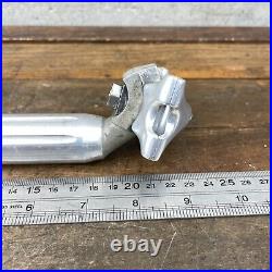 Vintage Campagnolo Super Record Seatpost 27.2 mm Silver Fluted Campy Brev Eroica