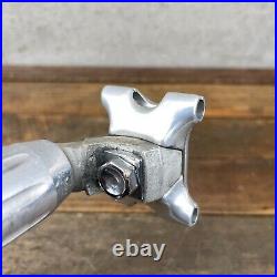 Vintage Campagnolo Super Record Seatpost 27.2 mm Silver Fluted Campy Brev Eroica