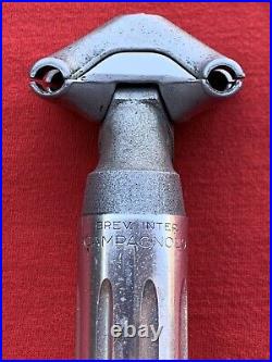 Vintage Campagnolo Super Record Seatpost 4051/1 27.2mm X 210mm Fluted Campy