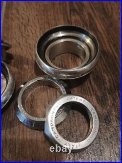 Vintage Campagnolo Super Record Steel Era Hset 1 25.424 115g
