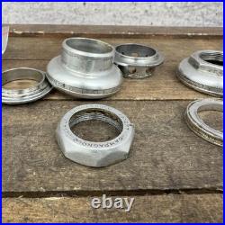 Vintage Campagnolo Super Record Threaded Headset 1in 25.4x24F Road Bike Alloy