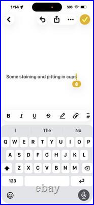 Vintage Campagnolo Super Record Threaded Headset 1in 25.4x24F Road Bike Alloy