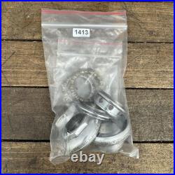 Vintage Campagnolo Super Record Threaded Headset 1in 25.4x24F Road Bike Alloy Vintage Campagnolo Super Record Threaded Headset 1in 25.4x24F Road Bike Alloy